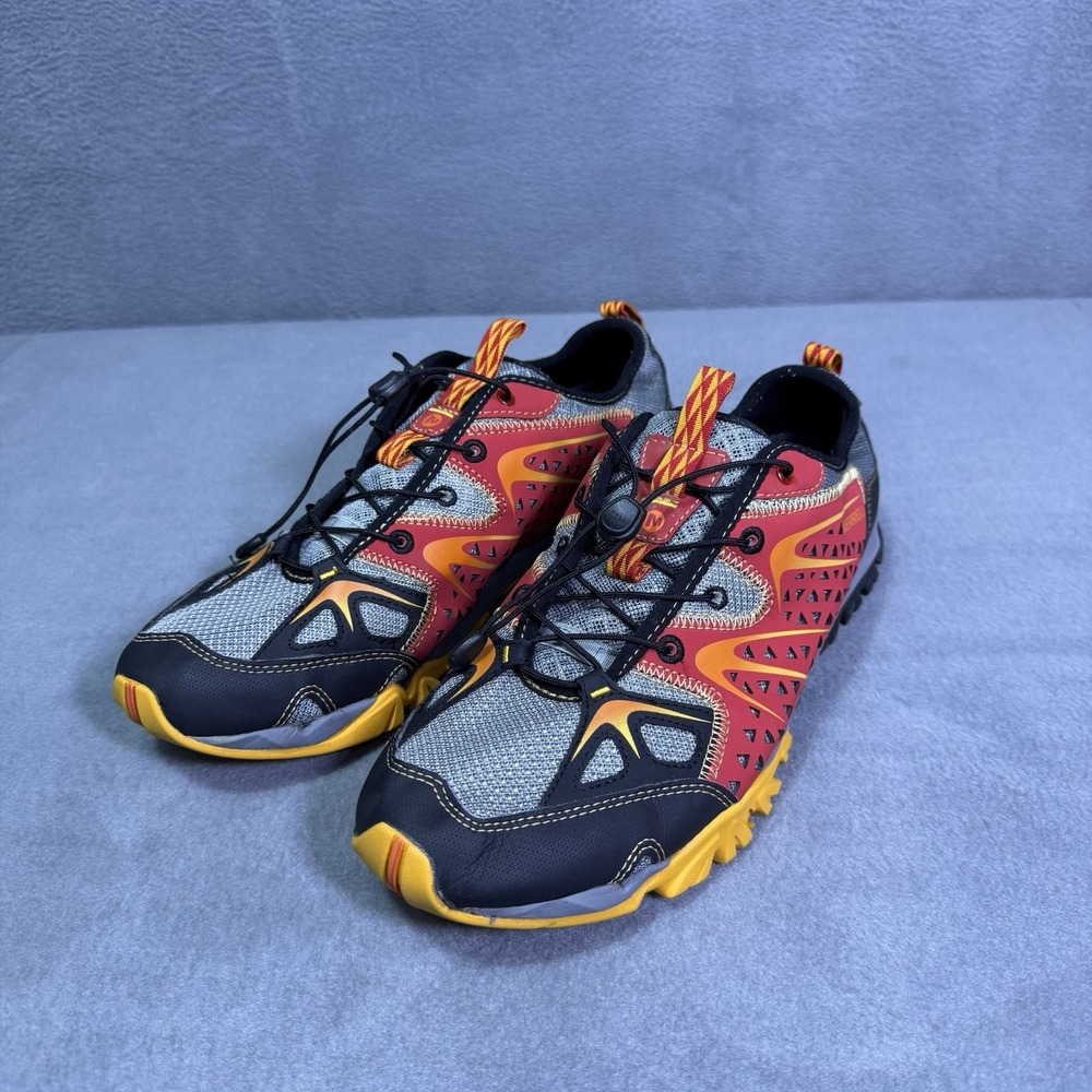 Merrell All Out Blaze Aero Sport Shoes Mens 10 Bright Red Hiking Water J35405